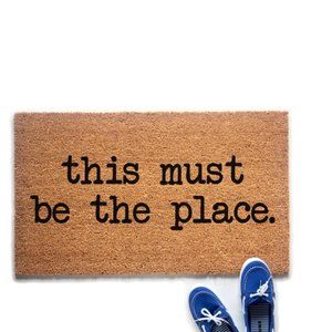 Urban Owl This Must Be The Place Doormat - 18" x 30"